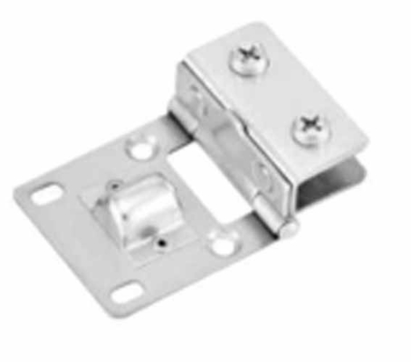 Sillón de cristal de aleación de aluminio de doble lado ajustable soporte de soporte de 180 grados