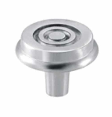 Acero inoxidable 304 de zinc perno redondo gabinete cajón manijas puertas de armario decorativas sencillas tirones para uso de la cómoda de la cocina