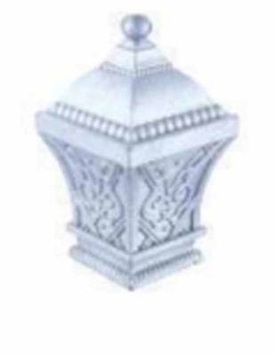 100x100 o 4x4 pulgadas de aluminio cerca de post tapa ornamental Die Cast Post tapa