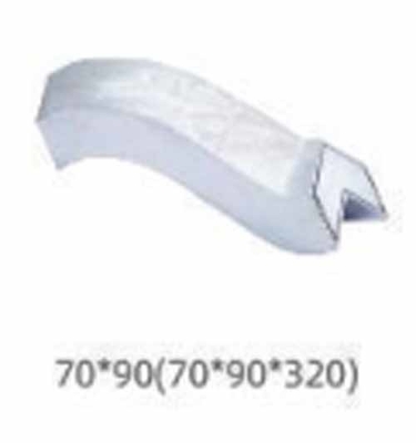 Accesorios de cercas Espinilla de bola Pirámide Forma especial de las tapas de los postes de metal hierro fundido acero de aluminio de postes de hardware superior