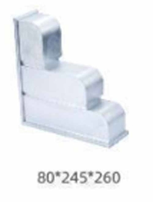 Accesorios de cercas Espinilla de bola Pirámide Forma especial de las tapas de los postes de metal hierro fundido acero de aluminio de postes de hardware superior
