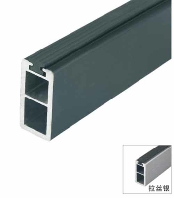 Grado avanzado Armario-tubo Ropa colgante palo de aleación de aluminio Armario de baño tubo de cromo