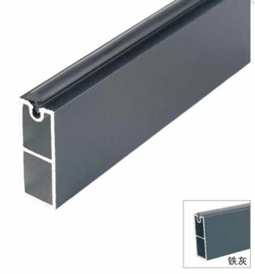 14.5mm Ropa colgante varilla ovalada de aleación de aluminio varilla de armario varilla de armario de araña