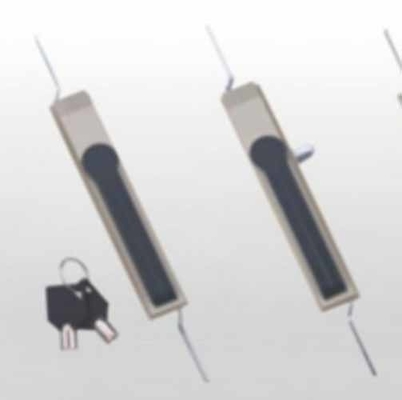 Cerradura de puerta de caja eléctrica de acero inoxidable Cielo Tierra Enlace superior Enlace inferior Cerraduras