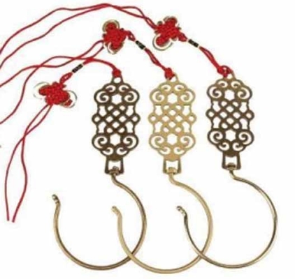Old-Fashioned Wooden Window Fixing Hook with Brass Window Hasp Buckle Windproof Support Rod for Chinese Door Window Accessories