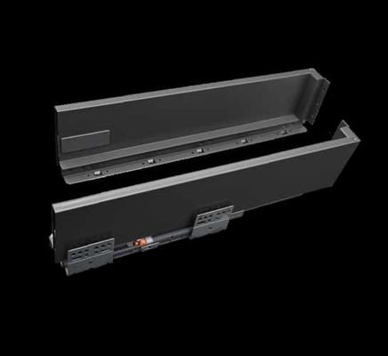 Heavy Duty Metal Soft Closing Slim Tool Cabinet Riding Rail Box Drawer Slide