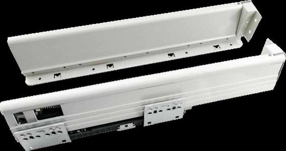 Heavy Duty Metal Soft Closing Slim Tool Cabinet Riding Rail Box Drawer Slide