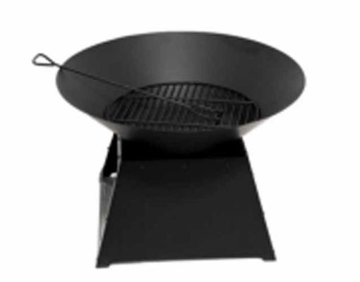 Garden Kitchen Heavy Duty Corten Steel Eco-Friendly Firewood BBQ Fire Pit Grill