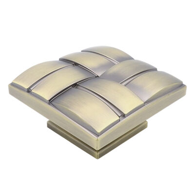 Wholesale Aluminum Alloy Cabinet Door Handle Modern Minimalist One-Piece Knurled Design for Wardrobe Bathroom Cabinets