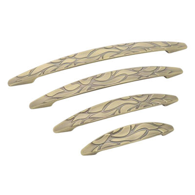 New Type Aluminium Pull Door Handles for Steel Kitchen Drawers Furniture Hardware Wardrobe Dresser Bedroom Living Room