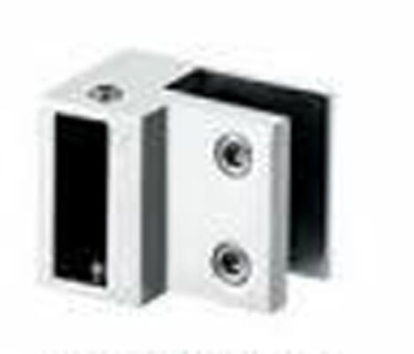 Stainless Steel Bathroom Accessories Glass Door Fitting Tube Hanging Clamp Connector