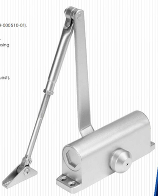 Medio mencionado del muelle de puerta automático ajustable resistente para la puerta de 150 kilogramos