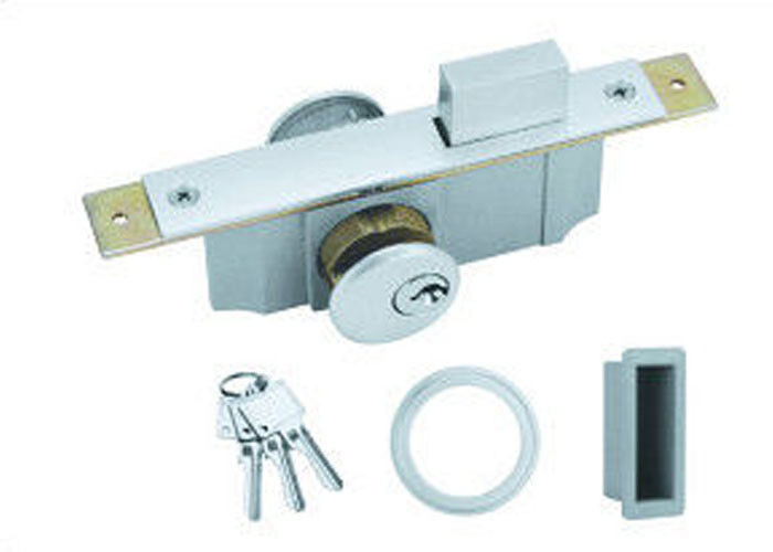Las cerraduras de la seguridad de la puerta de cristal de desplazamiento de la serie del número de KFC/del cuarto de baño cubren con cinc el material