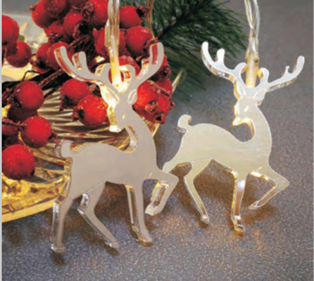Prenda impermeable decorativa del banquete de boda de las bombillas de la secuencia de los bistros LED de la Navidad