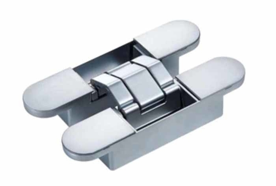 La bisagra de la puerta oculta ajustable en 3D se abre 180 grados en tres direcciones para puertas ajustables