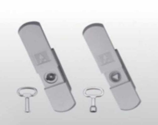 Alta seguridad de la caja eléctrica del gabinete cerradura de la puerta de acero inoxidable cielo tierra de enlace superior inferior de enlace cerraduras