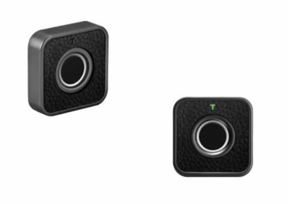 Caja organizadora de joyas de cuero para armario con pantalla táctil inteligente antirrobo con contraseña electrónica segura con construcción de metal