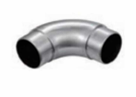 Conector de tubos cuadrados de acero inoxidable de diseño moderno para escaleras de balcón aplicaciones de hoteles