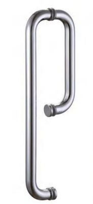 Manija de puerta de vidrio para baño de acero inoxidable de alta calidad