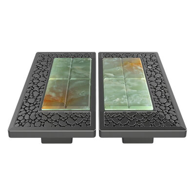 Envuelto por papel de aluminio o CPL Puertas de tira de manijas de muebles manija de perno ideal para interiores modernos e instalaciones de puertas comerciales
