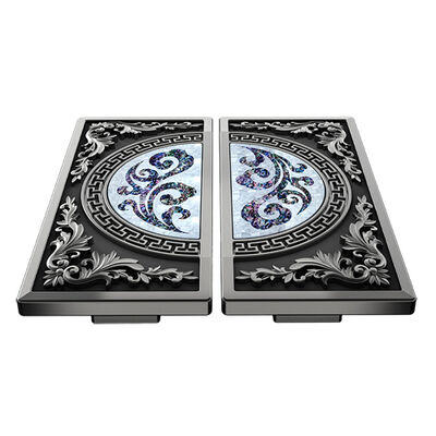 Últimos botones de manija de puerta de aluminio ecológico duradero minimalista elegante para interiores de casas clásicas forma dorada de lujo 2026