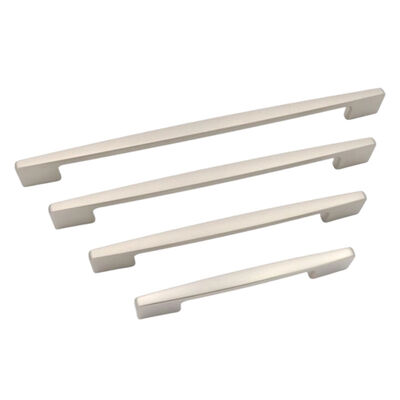 Tiradores de puerta de aluminio de 0,5 pulgadas de espesor, adecuados para una variedad de estilos de puertas, ideales para edificios de oficinas, hoteles y puertas residenciales