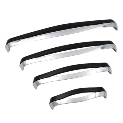 Tiradores de aluminio de 10 mm a 30 mm de ancho Estilo moderno Tamaño de tornillo según sus requisitos Diseñado para una fácil instalación y larga duración