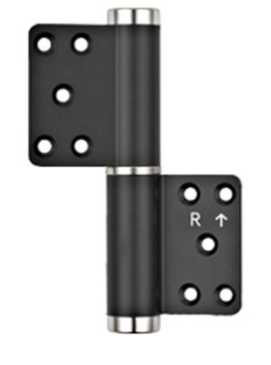 Puerta de madera negra 3D Invisible resistente ajustable 180 grados ocultas bisagras de puerta ocultas para puerta de madera