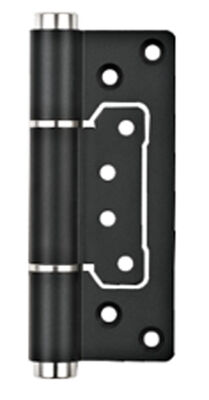 Pestillo de cerradura de puerta de níquel cepillado incluido y ángulo de apertura de 180 grados Diseño resistente que garantiza seguridad para puertas comerciales