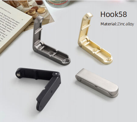 GRH Moderno Nuevo Lanzamiento Muebles Gabinete Gancho Cocina Armario Mayorista Hardware Gancho Pared Monte de aleación de zinc Ropa gancho