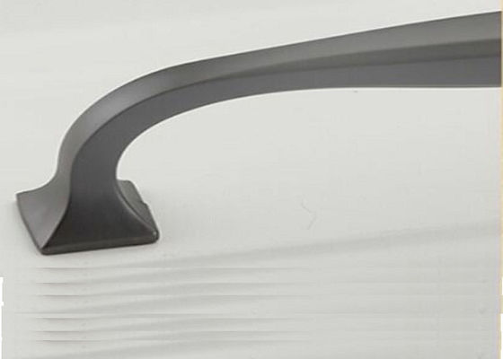 Anunció perspectiva elegante del estilo de moda negro de las manijas del tirón del hardware